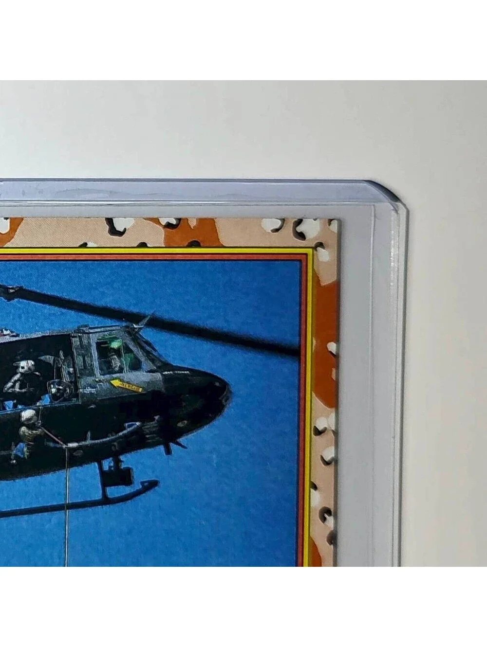 UH-1 Huey (Bell Helicopter) 1991 Topps Desert Storm #13 Card